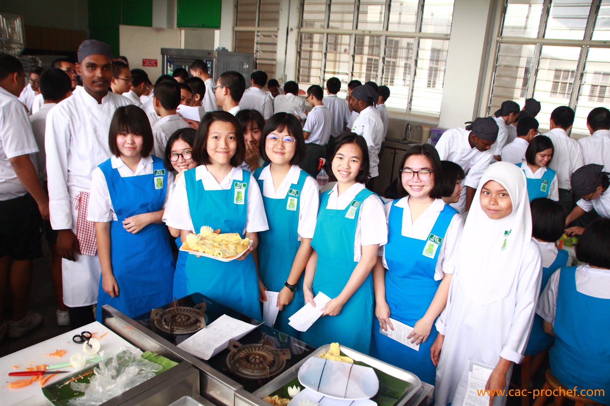 Hands-on cooking at CAC
