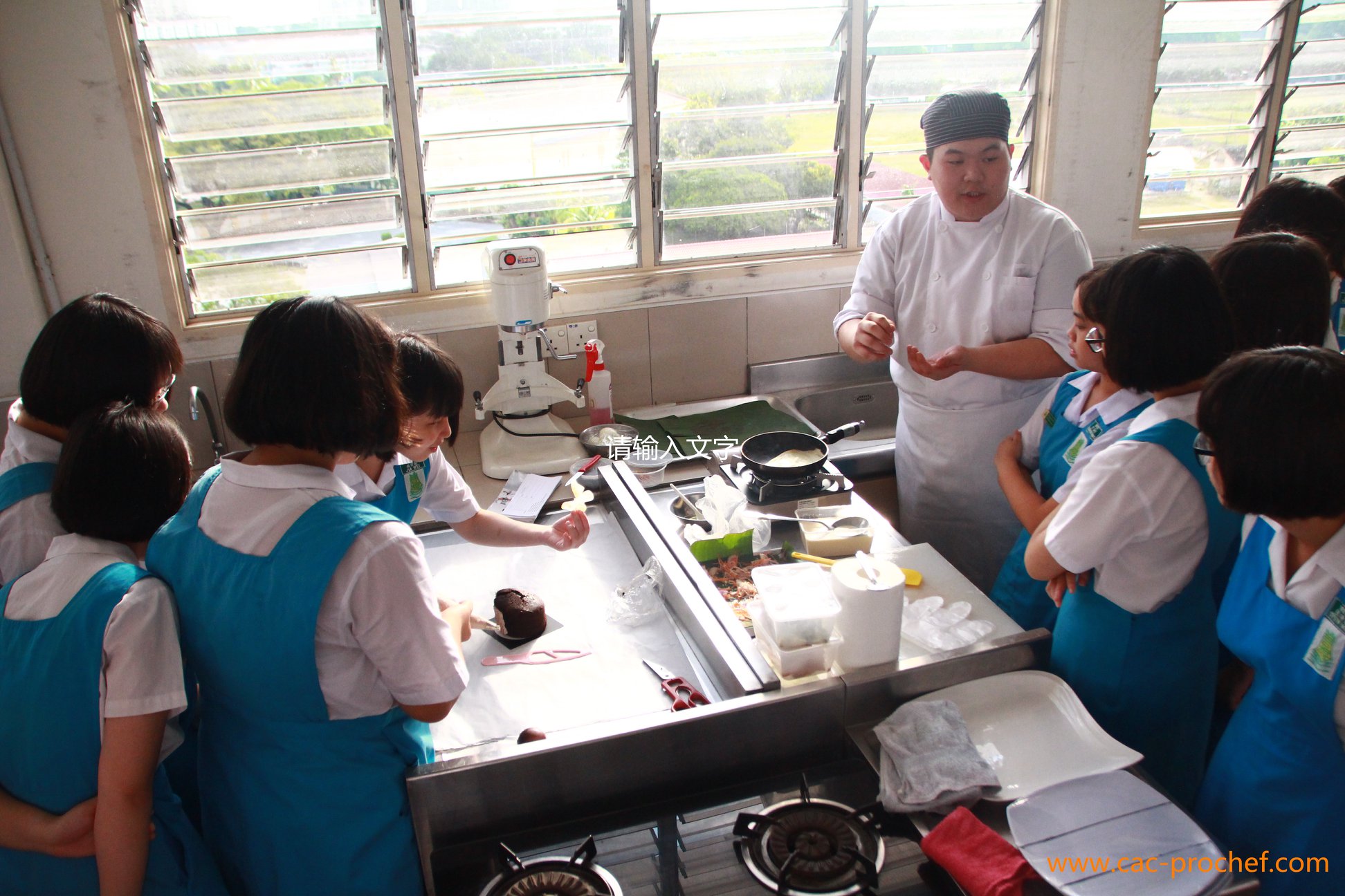 Kitchen skills practice